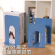 Jiulu Meixi verdickter Eisenbuch Stand Bookshelves Student Book Clip Bookshelf Library Bücherregal Einfacher modisches Bürobuch Partition Spezialer Speicher 9905 Schwarzes zweiteiliger Paket