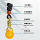Yingyou natural jade hollow pendant can be opened to hold quick-acting heart-saving pills, cinnabar mobile phone chain, small medicine box, bottle hanging neck piece, yellow agate gourd bead chain style