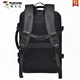 Woodpecker (TUCANO) business backpack for men multifunctional waterproof backpack travel bag large capacity men's computer backpack can expand capacity 683 black model