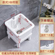Large mop pool home outdoor balcony bathroom mop pool mop pool ceramic square long mop basin 35cm Taiwan controlled drain model