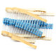 Dafuri 1W metal film resistor element 1% five-color ring 1K 2k 10K 100 ohm 1M3K22 ohm 4.7K47K20 10 ohm (20 pcs)