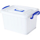 Boîte de rangement extra-large 80x50 Boîte de fraîcheur des fruits et légumes Capacité extra-large Box de rangement de qualité alimentaire extra-large Cuisine courte 6630 [44 * 30 * 16,5]