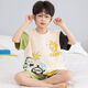 Disney Boys Pyjamas Kinder Sommer Neue Saison Dünne Baumwoll-Kurzärmel-Anzug Little Boy Mode große Kinder süße Heimkleidung TT-K-N-XX-695-LJT 120 HIGH 120-130CM