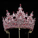 Shien 2023 Nouveau création en alliage perlé créatif en alliage en alliage grande couronne diadème de la mariée européenne et américaine accessoires de cheveux de mariage couronne blanc
