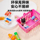 LISM小女孩生日礼物感微缩迷你小超市玩具女孩子喜欢的过家家diy 【超市款】50个不重复/购物篮*2+