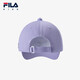 Fila Fila children's accessories baseball cap 2025 summer new style sun protection peaked cap for boys and girls, sun hat, butterfly purple-PU S