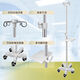 
Li Dakang [9276 people praised] Mobile infusion stand with wheel drip bracket thickened stainless steel infusion stand salt water receptacle bottle (customized 32-top stainless steel) + 4 hooks + handle