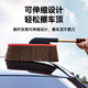 KOOLIFE car dust duster, car mop, snow dust artifact, oil wax brush, high-end car special pure cotton retractable
