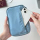 
Passport and wallet integrated overseas storage bag portable travel boarding pass protection case household registration book change card large light blue/multi-point grid/large capacity