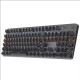 罗技（Logitech） K845有线游戏机械键盘104键DIY彩色键帽 电竞键盘吃鸡 背光金属面板 K845红轴-可爱狗