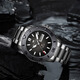 Sea Horn Watch (Seekand) Vatertag Geschenk Ozean-Serie Sport Ozean Wasser Geister Diving Automatische Mechanische Uhr 1047 816.22.1047 Meereshai Silber Silber