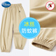 Disney children's pants summer 2025 ice silk breathable outdoor sports pants boys mosquito-repellent pants PBZPL3072 khaki 150