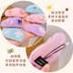 Sanrio Hair Clip Plush BB Clip осень и зима 2024 Новый стиль взрыв клип боковой клип детские волосы Quers Q673 Черный 5-частный набор