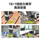 Wicks Lithium Battery Drill Wu182 Grade industriel sans balais de perceuse rechargeable Rotation électrique 369 Drift à main Electric Tournevis Force + marteau 182 + 3884.0 Double charge rapide électrique