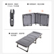 Lit pliant chaise salon simple lit à lunch Bureau de bureau de sieste accompagnant le matelas de lit intégré matelas amélioré intégré deux lits pliants