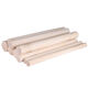 An Junsheng pine log stick clothes drying rod wardrobe round stick cabinet solid wood Pilates stick round stick round stick diameter 2cm long 30cm (2 pieces)
