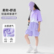 Yoyo One (Yoyo One) Mädchen Sportanzug Sommer 2025 Neue Kinder-Shorts-Shorts-Kurzfilme mit großer Kinder mit fünf Punkten 9852 Gradienten +18442 reines Baumwoll 160 160 cm