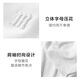 布先生时尚织带凉感t恤男2025夏季字母压花男士针织短袖ET15100清仓 皓月白 XL (180)
