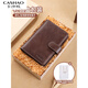 Kashao authentique cuir passeport sac id rangement antivol clignotant clip de billetteur à air haut de gamme car carte de carte portable de voyage