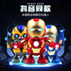 
Qianfeng Internet celebrity dance robot electric toy model singing and dancing glowing and transforming children's gift Dancing robot [yellow - 4 songs] with ordinary battery