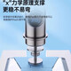 
Min Qiao suitable for iPad Pro cover 9.7-inch rotary protective case ipadpro tablet 9.7-inch transparent acrylic A1673 with pen slot ipadpro anti-bending outer [Lavender gray] A1673/A1674/A16755