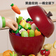 Balson Children's Toys 3-6 ans Fruit Cher Le Kitchen jouant des biscuits de maison garçons et filles Toys Box cadeau de 32 pièces