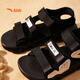 ANTA Children's Sports Sandals for Boys 2025 Summer Breathable Velcro Open-Toe Beach Shoes A12326962I