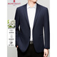 Montagut High-End Casual Anzug Herren Frühling und Sommer Neue Mulberry Seiden-Top Business Thin Anzug Jacke Grey 9930 m 170 Empfohlen 100-115jin [Jin entspricht 0,5 kg]