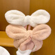Tang Funi's special cute rabbit ears headband for face wash, women's summer day mask, makeup remover headband, new white bow headband