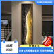 City Chapter High-End-Korridordekoration Malerei am Ende des Korridor-Atmosphärischen Treppenhauses Mural Abstract vertikaler Streifeneingangsmal