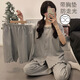 Yu Zhaolin (Yuzhaolin) 2025 Nouveau style en porcelaine de porcelaine Coton Configuration pour les femmes enceintes avec coussinets mammaires, pyjamas doux pendant la grossesse, shorts A13-3251 + 1506 pantalons, taille XL (120-140jin [Jin est égal à 0,5 kg]))