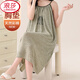 Langsha (Langsha) Pure Desire Sling Modal Night Dress Damen-Pyjama-Frauenfrüchte und Herbst 2025 mit abnehmbarer Frühling und Herbst 11301-Sweet Powder XL 120-140jin [Jin gleich 0,5 kg]