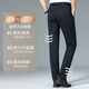 Seven Wolf (SW1960) Sommer Dünn Ice Draht Anti-Falten-Casual Hosen Herrenhosen 2025 Neues loses Geschäft Evergrande Long Hosen Dunkelblau 1517 Dünn 32