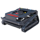 Nongjuyuan 2025 new crawler type off-road all-terrain remote control lawn mower robot automatic weeder hoe lawn mower export version (customized)