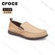 卡骆驰（crocs）男鞋卡骆驰帆布鞋男士乐福鞋一脚蹬休闲平底鞋 |207635官方旗舰正 深蓝色_水泥灰-46K 41 -42 (260mm) M8