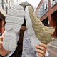 Changxiang Huili men's shoes summer 2025 new sports running leisure travel youth thick sole heightened coconut mesh shoes men RF-AA9909 beige 40