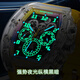 Bugatti (Bonest Gatti) Watch Herren automatische mechanische Uhr Deutsch Neue Kristallschalenschale Luminous Uhr Valentinstagsgeschenk für Freund 9920