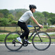 Xidesheng Road Bike RC160 Cycling Sports Adulto Adolescente Fitness Estudiante Transmisión de velocidad Fog de una sola niña gris/brillo 480 mm (165-175 cm)