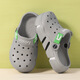 Guanmao Pei summer breathable children's sandals for boys and girls dual-purpose beach hole shoes beige 28