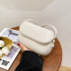 Korean retro saddle bag summer new one-shoulder crossbody bag fashionable simple and versatile women's mobile phone bag dark brown