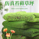 Simulated fake moss landscaping moss green lawn photography bonsai environment decoration diy artificial turf flocking original ecological wave style 30 cm * 30 cm