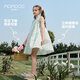 
Mamimaca MOMOCO Summer Girls Dress Children's Dress Floral Cotton Dress Floral
