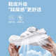 
Huili men's shoes summer breathable mesh white shoes hollow sandals sports shoes men white 41