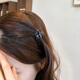 Dongyi Yanxuan Hairpin Women's 2025 high-end style side clip hair accessories light luxury bangs broken hair clip hair clip