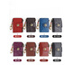 À travers Lumière Luxury Marque Vérineuse en cuir véritable sac, sac de clés en cuir masculin et femme à coupon multifonction du portefeuille de cartes de cartes de grande capacité
