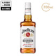 金宾（Jim Beam）占边波本波旁威士忌 进口洋酒柠檬沙瓦嗨棒可乐桶 大占边大金宾 金宾白占边白700mL1瓶