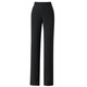 
AEMAPE white narrow version straight-leg pants for women's summer thin 2025 new high waist droop loose ice silk casual professional suit pants 683 black trousers L 28