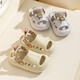 Sandalias para niños de verano Estilo coreano niños Niños y niñas zapatillas nuevas EVA Color sólido Beach Bactou Hole Zapatos Caki 15.5 (tamaño 24-25) Longitud de aproximadamente 15.5 cm