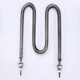 DINZOO Oven heating tube Oven heating rod dry-burning electric heating tube Fin L=1000MM