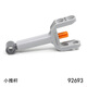NetMitting is suitable for Lego domestic technology small particle building block suspension shock absorber push rod driving axle parts accessories 92909+11949 light gray (2 sets)